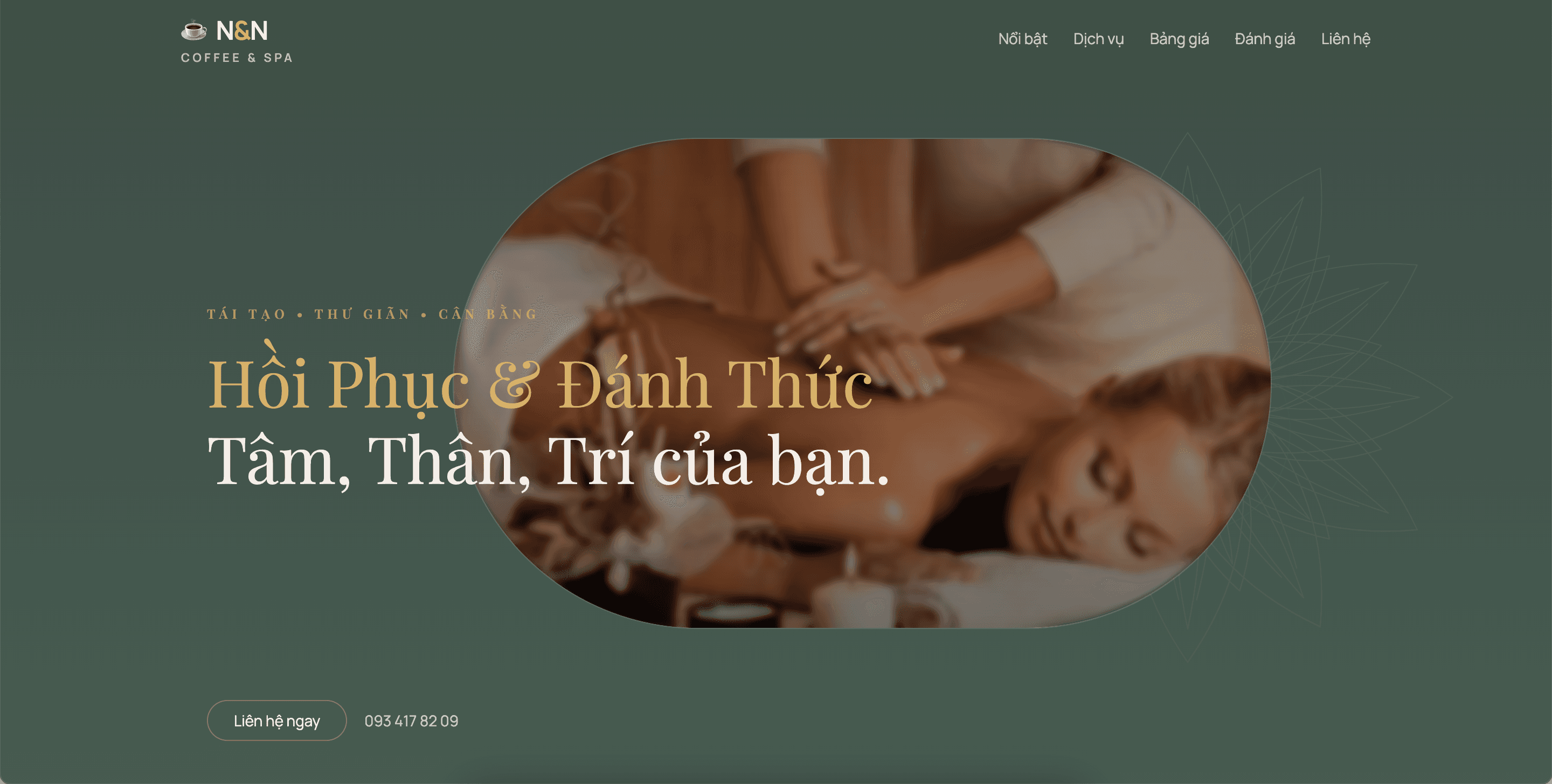 Spa - Landing Page